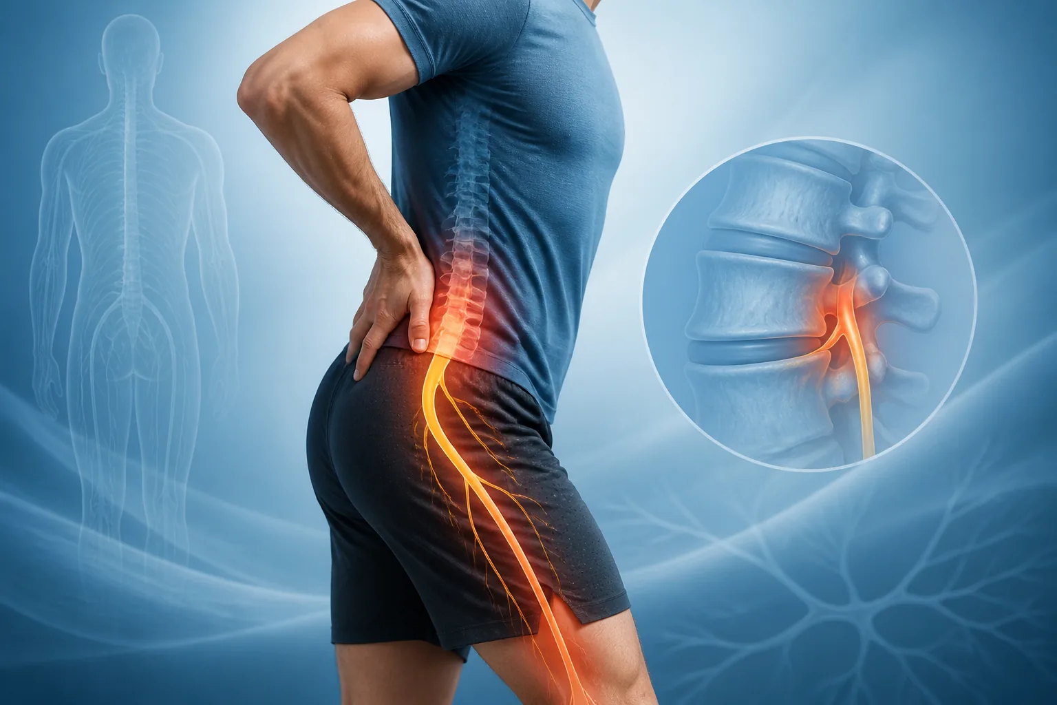 Sciatica Pain: Why Lower Back Nerve Pain Travels Down the Leg – Neumed Clinics Nallagandla Hyderabad